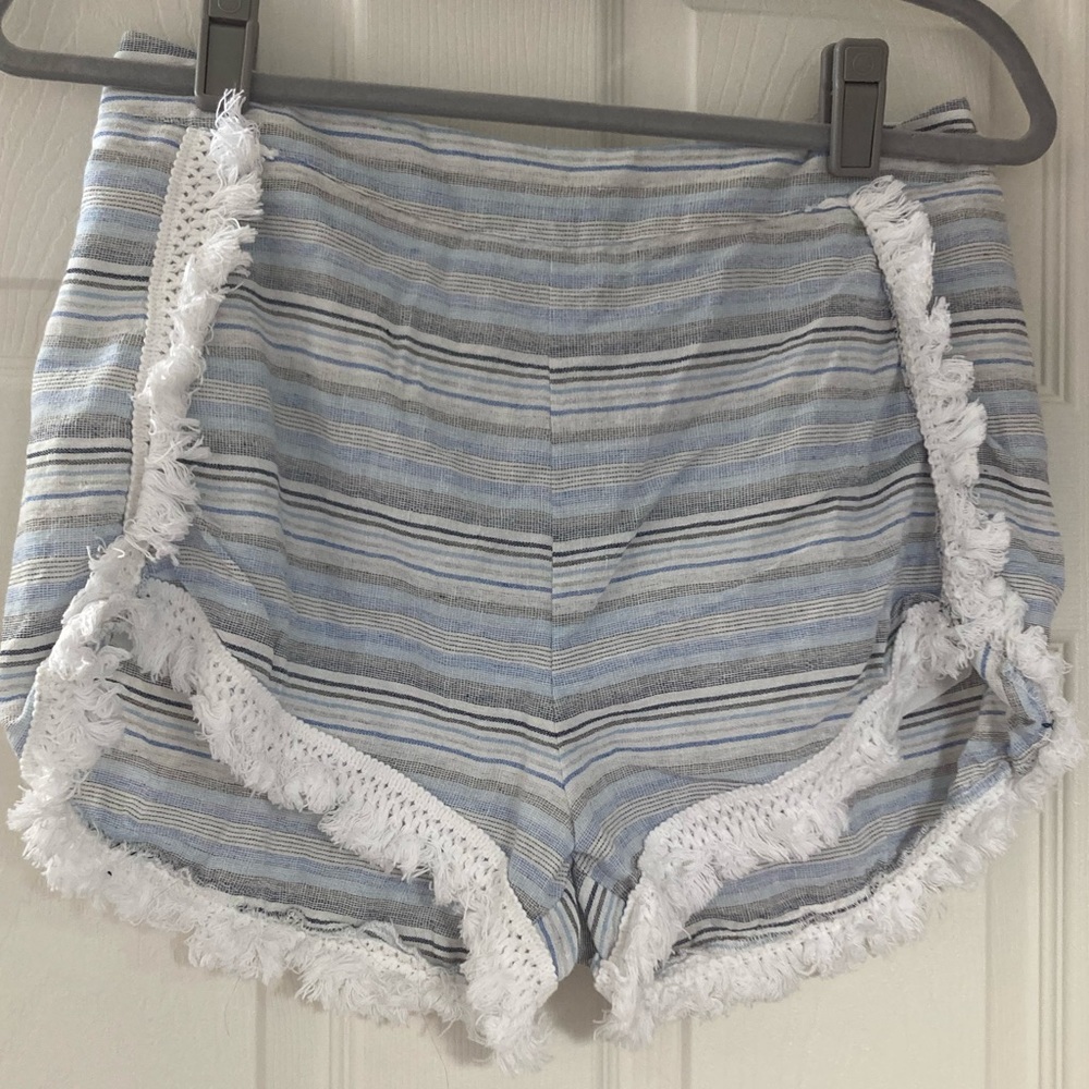 Lulus fringe shorts